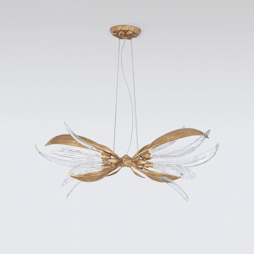 Lampadario contemporaneo - SHELTER MEDIUM - Serip - in vetro / da 15 lampadine / contract