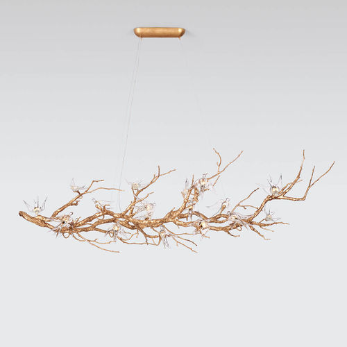 Lampadario contemporaneo - NIDUS LARGE - Serip - in vetro / in bronzo / contract