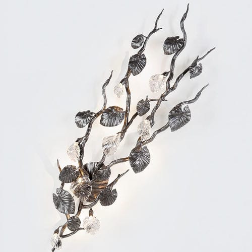 Applique contemporanea - CALATHEA MAJESTICA MEDIUM - Serip - da interno / in vetro / in bronzo