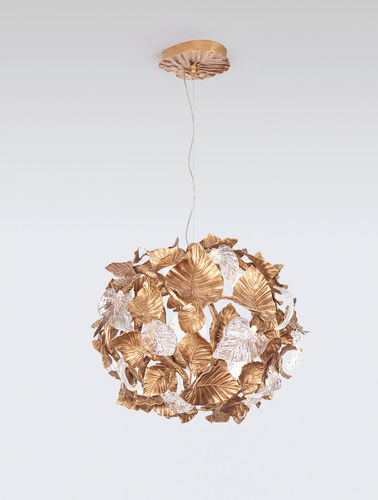Lampada a sospensione - Calathea Orbifolia Extra Large - Serip - in bronzo / in vetro / contemporanea