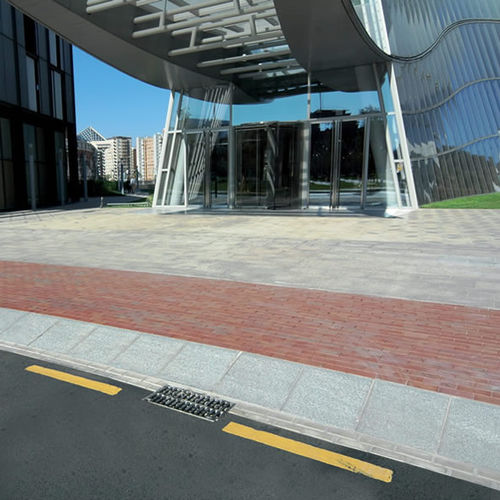 Rampa carrabile per marciapiede - HANDIPASS® - QUARTZO DESIGN - in pietra ricostituita / lineare