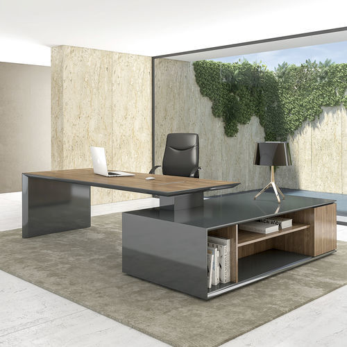 Scrivania direzionale - PRIME - SOTUBO - da terra / contemporanea / in legno