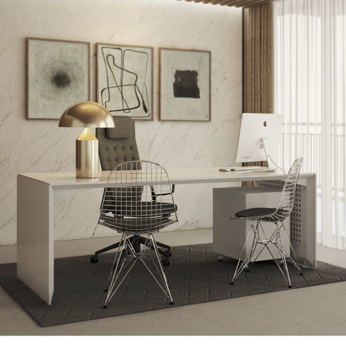 Scrivania direzionale - BB - SOTUBO - da terra / contemporanea / in legno