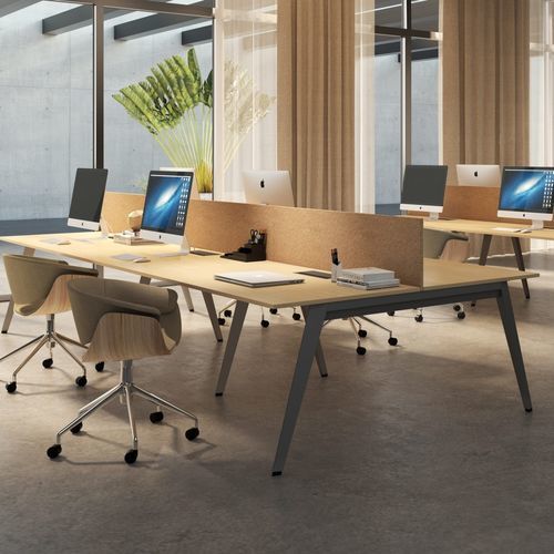 Scrivania da terra - TRIM - SOTUBO - da 6-8 persone / contemporanea / in legno