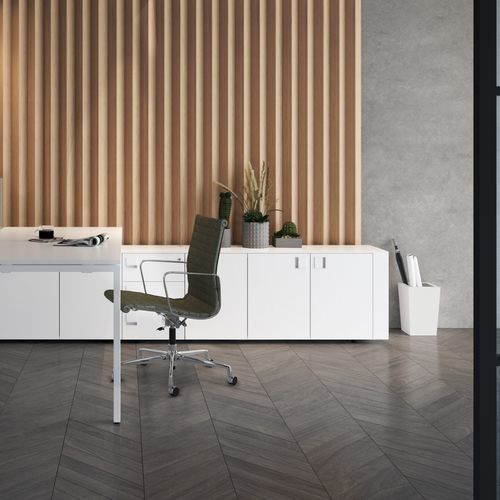 Armadio classificatore basso - QUADRA - SOTUBO - alto / in legno / con sportello battente