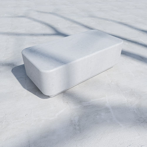 Tavolino basso contemporaneo - KID : 410 - SIT Urban Design - in calcestruzzo fibrorinfrozato / rettangolare / per bambini