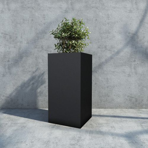 Vaso da giardino in ferro - BASIC : 223 / 225 STILL - SIT Urban Design - quadrato / rettangolare / per spazio pubblico