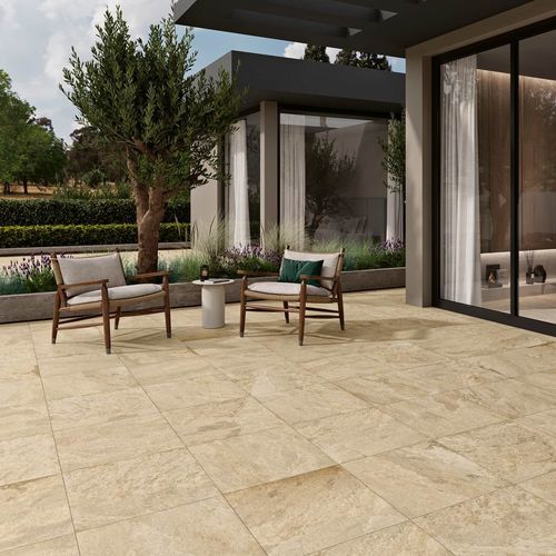 Piastrella in gres porcellanato - BEDROCK - GRESART CERAMIC TILES - opaca / da interno / da bagno
