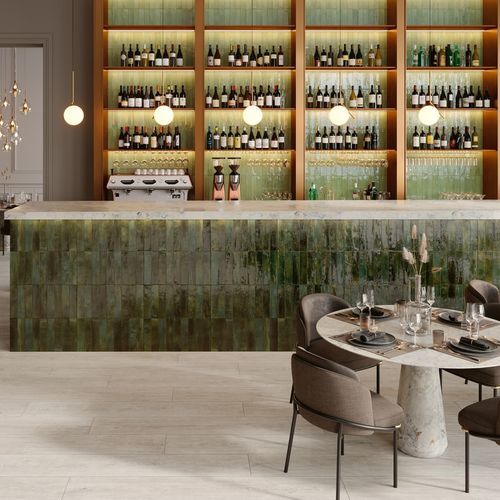 Piastrella in gres porcellanato - KECH - GRESART CERAMIC TILES - lucida / smaltata / da interno