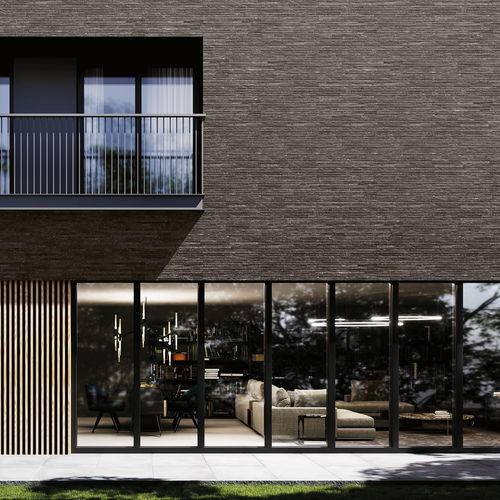 Piastrella in gres porcellanato - LINEA - GRESART CERAMIC TILES - opaca / da interno / da esterno