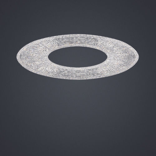 Lampadario contemporaneo - ATOLL - Manooi - in cristallo / geometrico / 1 livello