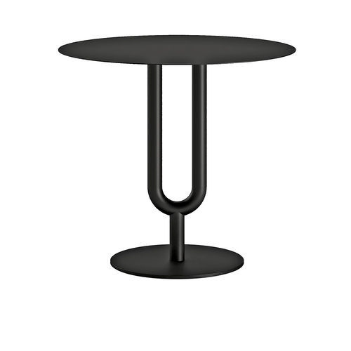Tavolo da bistrot contemporaneo - DIAPASON - Infiniti - in Fenix NTM / in acciaio / in laminato