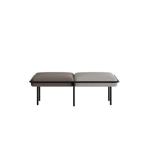Divano modulare - SYS TWO UNITS - Infiniti - contemporaneo / da esterno / in acciaio verniciato