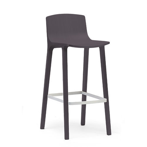 Sgabello da bar design scandinavo - SEAME - Infiniti - in rovere / con supporto in metallo / con supporto in quercia