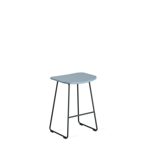Sgabello design minimalista - KLEJN LOW - Infiniti - in legno / in polipropilene / con supporto in acciaio