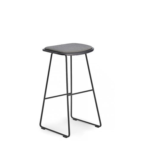 Sgabello contemporaneo - KLEJN - Infiniti - in legno / in polipropilene / con supporto in acciaio