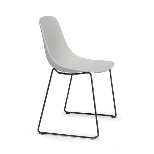 Sedia contemporanea - PURE LOOP BINUANCE - Infiniti - da interno / in polipropilene / in legno
