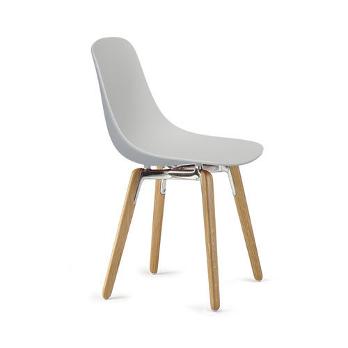 Sedia contemporanea - PURE LOOP BINUANCE - Infiniti - da interno / in polipropilene / con supporto in legno
