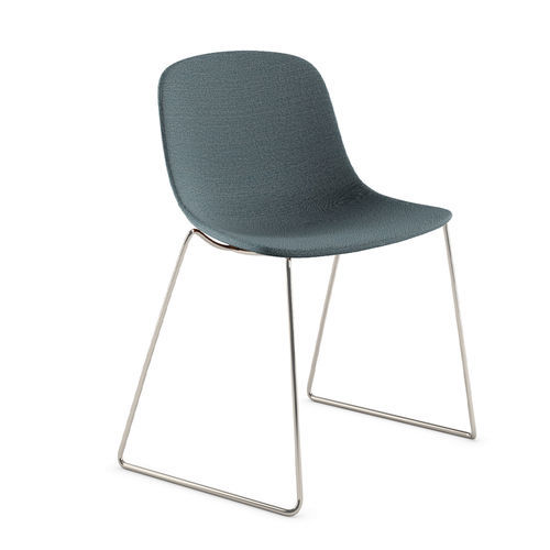 Sedia contemporanea - PURE LOOP - Infiniti - da interno / in pelle / in tessuto