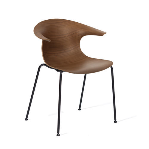 Sedia contemporanea - LOOP 3D - Infiniti - da interno / in polipropilene / in legno