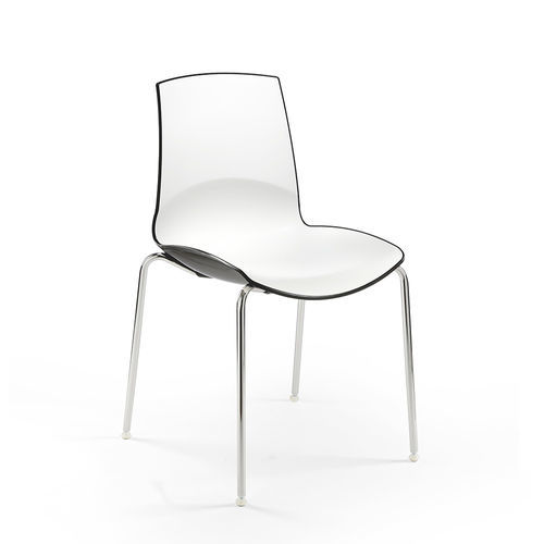 Sedia contemporanea - NOW - Infiniti - da interno / da esterno / in polipropilene