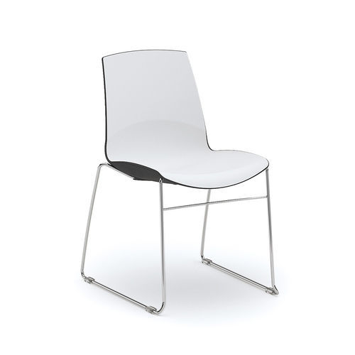 Sedia contemporanea - NOW - Infiniti - da interno / da esterno / in polipropilene