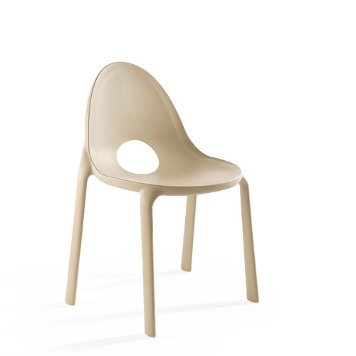 Sedia design - DROP - Infiniti - da interno / in polipropilene / con base in polipropilene
