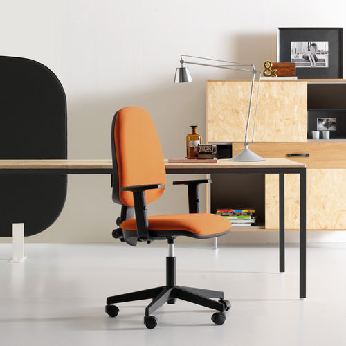 Sedia da ufficio contemporanea - QUICK - Quinti. - da interno / in acciaio / con supporto in metallo