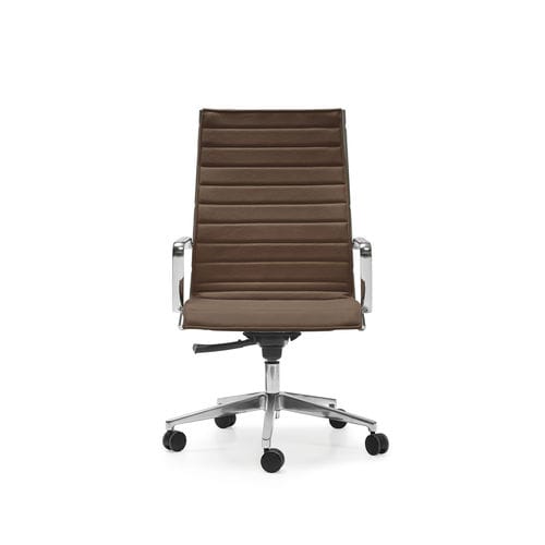 Sedia visitatore contemporanea - SEASON SLIM - Quinti. - in tessuto / in metallo / con supporto in alluminio