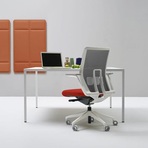 Sedia da ufficio contemporanea - CHANCE NET - Quinti. - in rete / in plastica / imbottita