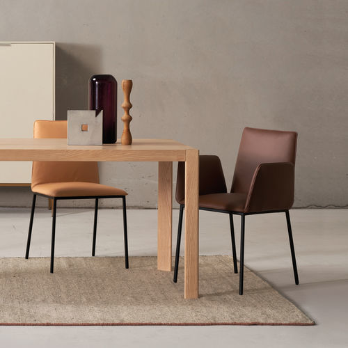 Poltrona contemporanea - MINIMAX - Quinti. - in tessuto / rosa / per ufficio