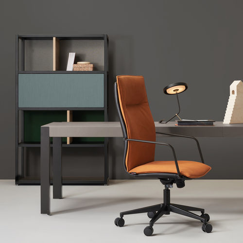 Poltrona direzionale contemporaneo - MAYBE - Quinti. - in alluminio / contract / con base a stella
