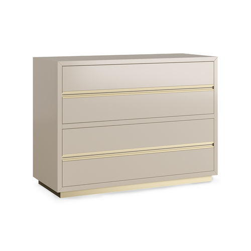 Cassettone contemporaneo - AURIC - AM LIVING - in legno laccato / rettangolare / con cassetti