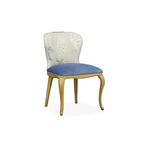 Sedia da pranzo in stile - FLORENCE - AM LIVING - da interno / in tessuto / con supporto in legno