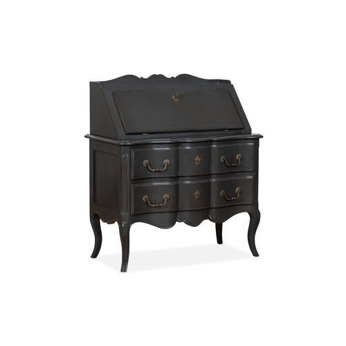 Scrittoio in stile - FRANCE - AM LIVING - in legno laccato / con vano contenitore / 6 cassetti