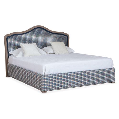 Letto king size - JULIETTE - AM LIVING - classico / imbottito / con testiera