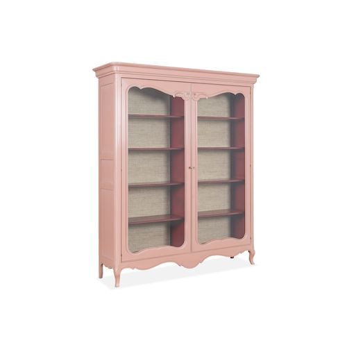 Vetrina armadio in stile Luigi XV - AC6147 - AM LIVING - autoportante / in legno laccato / con porte battenti