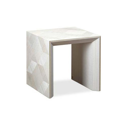Tavolo d'appoggio contemporaneo - AVALON - AM LIVING - in legno / con supporto in legno / quadrato