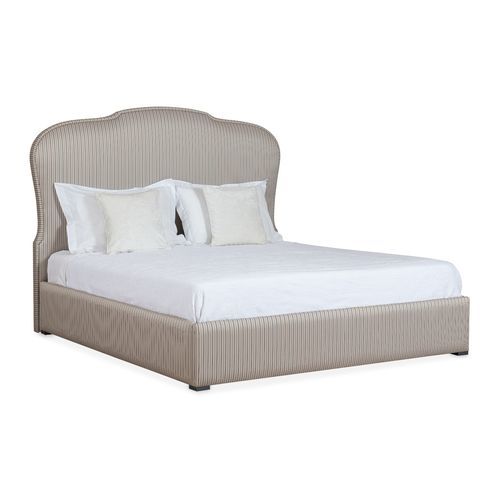 Letto king size - GALA - AM LIVING - classico / imbottito / con testiera