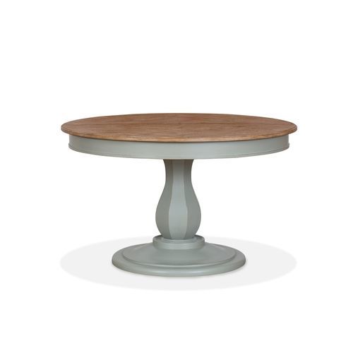 Tavolo da pranzo classico - OPIUM - AM LIVING - in legno / con supporto in legno laccato / rotondo