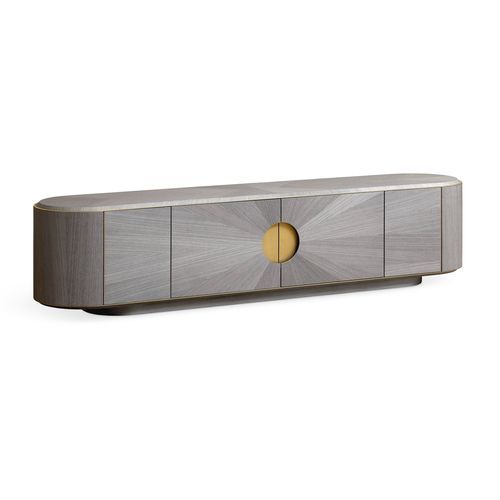 Mobile porta TV contemporaneo - APPEAL - AM LIVING - 4 porte / in legno