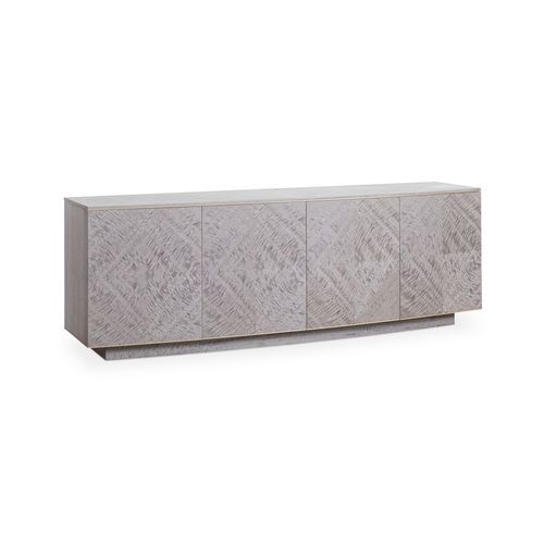 Credenza contemporanea - AVA - AM LIVING - in legno / con ante battenti / per lo smartworking