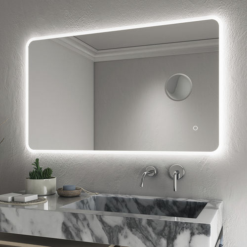 Specchio da bagno a muro - ETNA XL - BISELARTE - per hotel / per camera d'hotel / per spazio pubblico