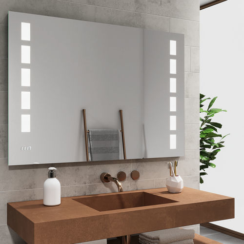 Specchio da bagno a muro - STEPS - BISELARTE - per hotel / per camera d'hotel / professionale