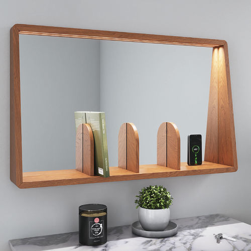 Specchio da bagno a muro - SKEW  - BISELARTE - per hotel / per camera d'hotel / contemporaneo