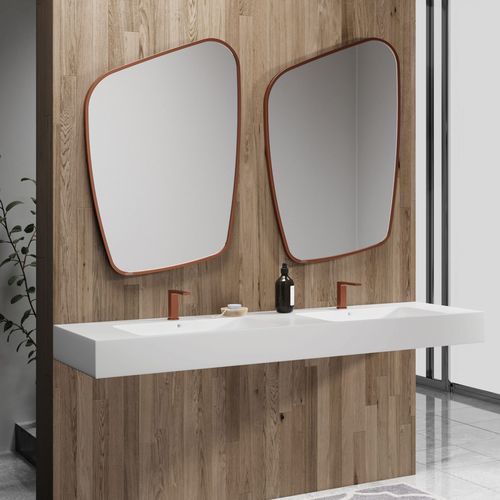 Specchio da bagno a muro - GLAM - BISELARTE - per hotel / per camera d'hotel / contemporaneo