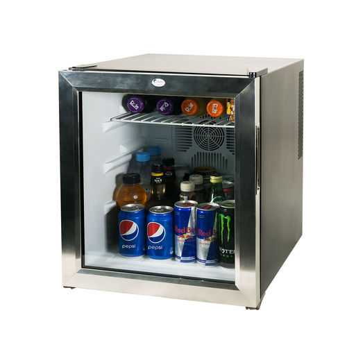 Minibar tre porte - NRG series - Vingcard - vetrato / con illuminazione incorporata / per hotel
