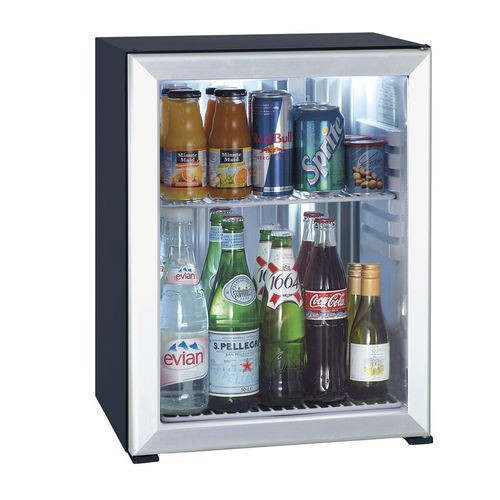 Minibar tre porte - PB AGD series - Vingcard - vetrato / con illuminazione incorporata / per hotel