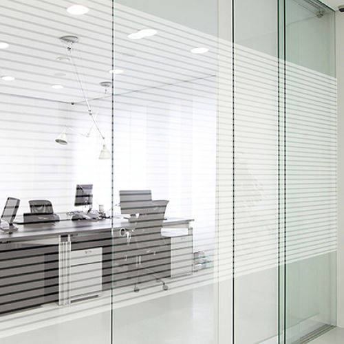Pellicola decorativa per applicazione su vetro - SIRIUS - SolarScreen International - per parete / in PET / adesiva