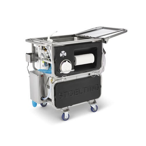 Carrello di pulizia - CIPCART-2 - Vollrath - contract / pieghevole / in acciaio inossidabile